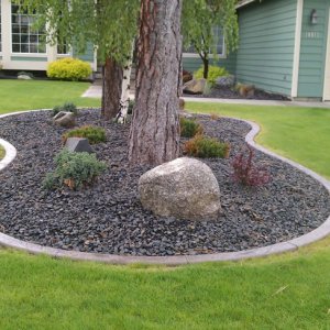 Front Yard Landscaping Feature